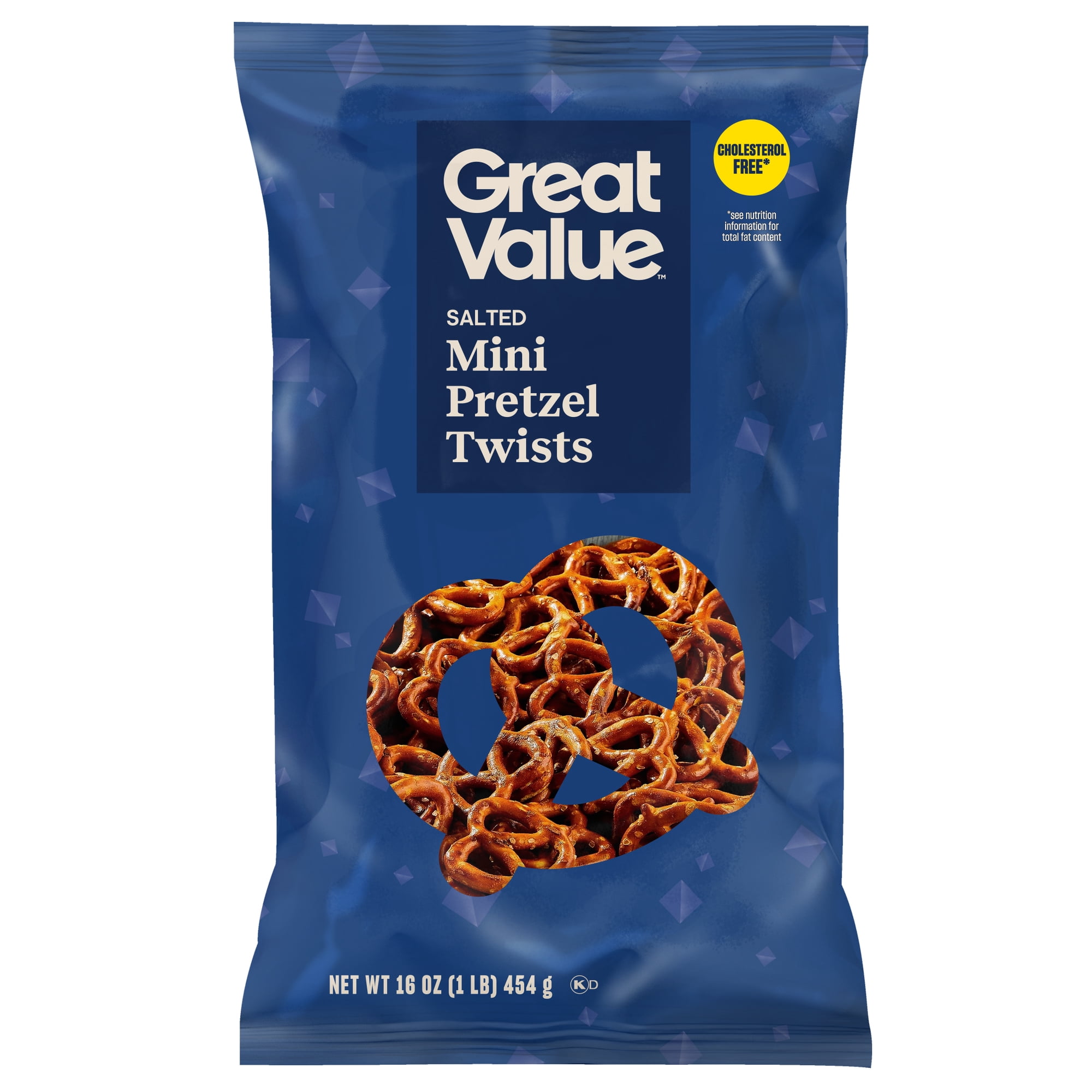 Great Value Crisp and Salty Mini Pretzel Twists, 16 oz