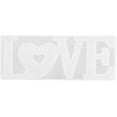 thumbnail image 1 of Silicone Baking Mold English Letter Love Ornament, 1 of 4