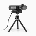 thumbnail image 2 of Aluratek AWCS06F HD 1080p Webcam with Fixed Focus, Omnidirectional Mic and Built-in Speakers, 2 of 12