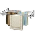 thumbnail image 1 of Costway Wall Mounted Expandable Clothes Drying Towel Rack Laundry Hanger Room, 1 of 10