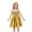 Yellow, variant on Gunia Hawaiian Dresses For Little Girls Sleeveless Baby Floral Print Strappy Lightweight With Adjustable Ties Casual Outfits Sundress For Holiday Beach Black Dress For Toddler Girls 18M-6Y