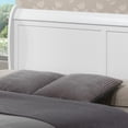 thumbnail image 4 of Glory Furniture Louis Phillipe Queen Bed in White Color, 4 of 5