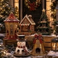 thumbnail image 6 of Christmas Bird Feeder Collection, Christmas Hanging Bird Feeder for Outside, Outdoor 5‑Style Wild Bird Feeder, Yard Porch Backyard Holiday Decor, Perfect Gift for Gardeners E, 6 of 6