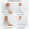 thumbnail image 1 of 5cm Footbed Enhancers Invisible Height Increase Insoles Pad Best Gift, 1 of 2