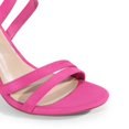 thumbnail image 4 of Sandalia DREAM PAIRS DWUMHS2501 Tacones de 10 cm Multitiras Rosa, 4 of 6