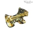 thumbnail image 5 of French Amie Scottish Dog Puppy Onyx Silver Grey Small 2"" Celuloide Hecho a mano Clip de pelo automático Barrette para mujeres y niñas Hecho en Francia, 5 of 5