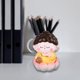 thumbnail image 2 of Estatua del dios de la suerte chino, decoración para salpicadero de coche, linda artesanía de resina, dibujos animados Buda, 2 of 8