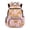 Pink Heart Capybara, variant on FKELYI Cartoon Capybara Orange Print Kids Backpack for Elementary Student 17 Inch Schoolbag Spacious Bookbag with Multi-Pockets Lightweight Casual Daypack Rucksack
