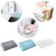 thumbnail image 2 of 3 Pack Soap Dish Silicone Rubber Soap Holder Stand Saver Tray Case, 2 of 4