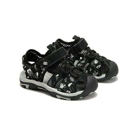 

Aqua Water Sports Shoes for Boys Girls Closed-Toe Athletic Beach Sandals for Kids(Toddler/Little Kids/Big Kids)