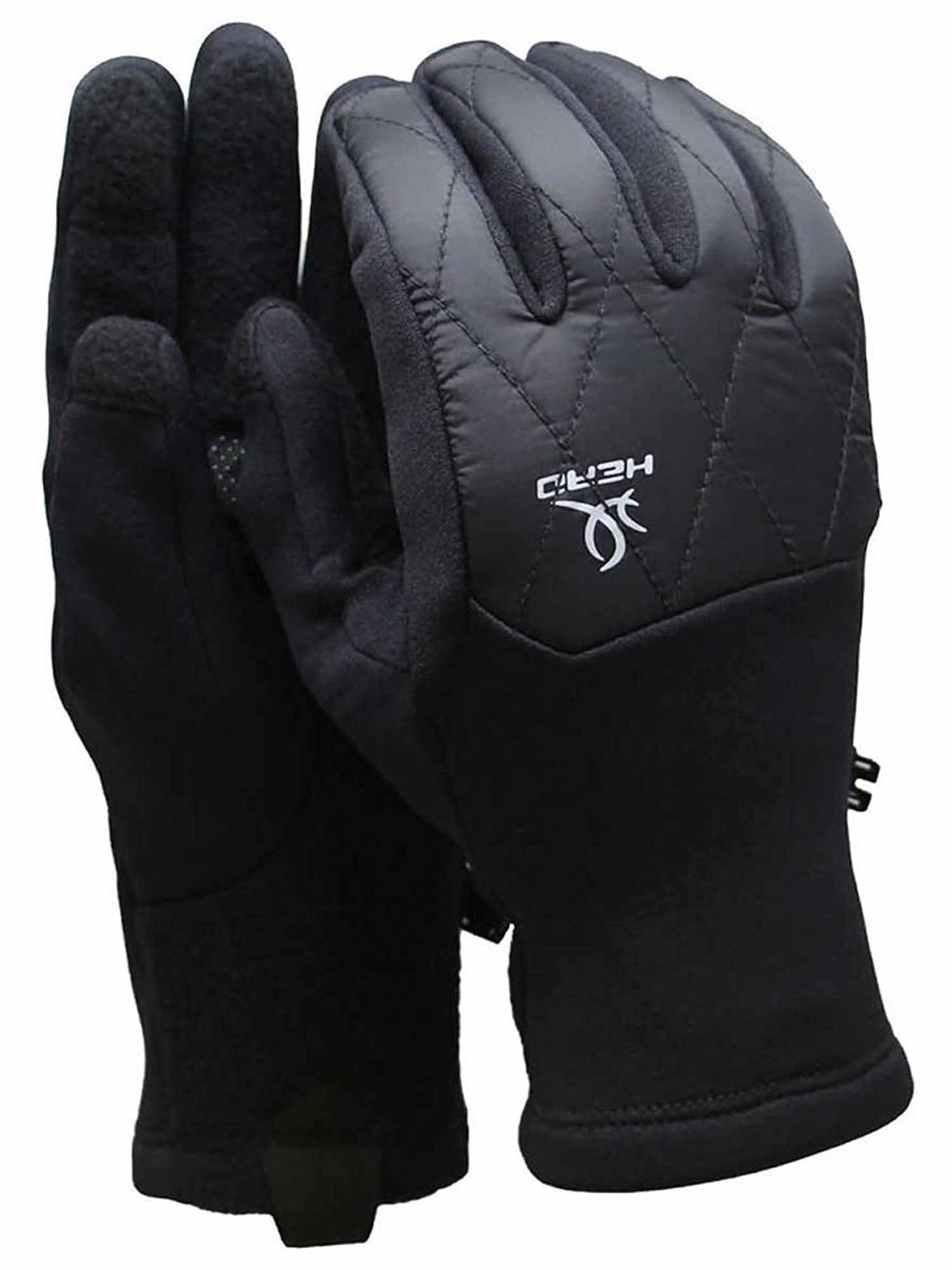 Windproof Black Touchscreen SMALL 2 Pair HEAD Women’s Hybrid Running Gloves 