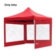 thumbnail image 5 of Naiovety Toldo duradero para exteriores, tienda de campaña, refugio fiable para todo tipo de clima, tienda de campaña para esquina al aire carpas rojo, 5 of 6