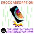 thumbnail image 6 of TalkingCase Slim Case for Apple iPhone 14, Slim Thin Gel Tpu Cover, Green Heads Pattern Print, Light Weight, Flexible, Soft, Anti-Scratch, Printed in USA, 6 of 7