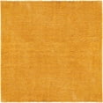 thumbnail image 1 of Unique Loom Davos Shag Soft & Cozy Area Rug 10' x 10' Square Sunglow, 1 of 2