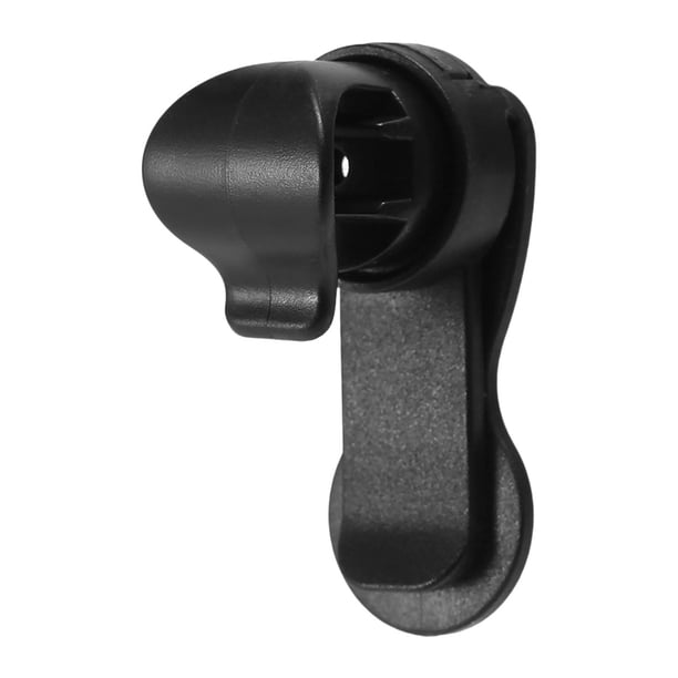 Abrazadera para mochila de hidratación, clip para tubo de bolsa de hidratación, clip de bloqueo automático, soporte para botella de agua para bicicleta. Negro