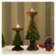 thumbnail image 2 of Adornos De Decoración De Navidad Verde Transfronterizo Cedro Árbol De Navidad Candelabro Mesa Decoración De Sala De Estar Regalos De Navidad Regalos, 2 of 6