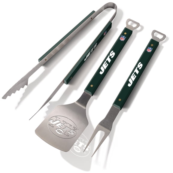 IDNA New York Jets Spirit Series 3-Piece BBQ Set