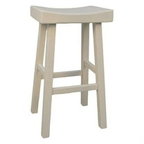 Carolina Cottage 548-30MW 30 in. Colborn Bar Stool, Antique White