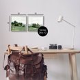 thumbnail image 3 of Countryside Grassland Nature Landscape Landscape Painting Gray Framed Art Print Wall Art, Set of 2, 3 of 8