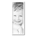 thumbnail image 2 of ArtToFrames 10" x 28" Contemporary White Picture Frame, 10x28 inch White Wood Poster Frame (WOM-4164), 2 of 8