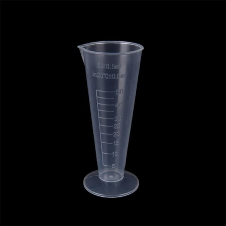 

QUNAG Plastic Measuring Cup 50 ml / 100mL Jug Pour Spout Surface Kitchen tools kitchen accessories(50ml)