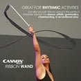 thumbnail image 4 of Black Gymnastics Ribbon Wand, 4 of 4
