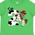thumbnail image 4 of Inktastic I'm Two-cowboy Riding Horse Birthday Boys Toddler T-Shirt, 4 of 5