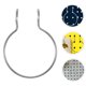 thumbnail image 5 of TABLZONE 8Ud Dobles Para Pegboard Metal Negro Con Montaje Y Gran Soporte De Peso, 5 of 8