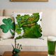 thumbnail image 1 of St. Patrick's Day Pillow Cover Sham Decorative Cushion Case Irish Clover Shamrock Home Decor Throw Pillowcase for Sofa Chair Bedroom Living Room Party Festival Holiday Celebration Accessories, 1 of 7