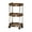Coffee, variant on Shelf Trolley Floor Standing Three Layer Storage Rack Home Living Room Snack Dormitory Storage Rack With Universal Wheels