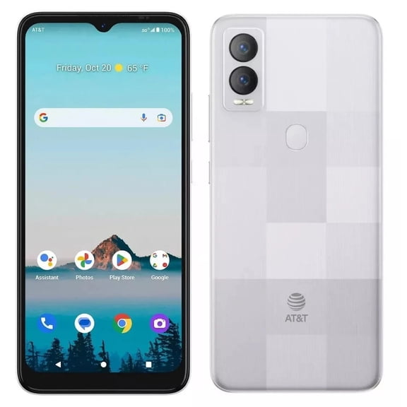 Restored AT&T Propel 5G, 64GB, Silver, Prepaid Smartphone