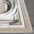 thumbnail image 4 of SAFAVIEH Cabana Rado Bordered Indoor/Outdoor Area Rug, Beige/Ivory, 4' x 6', 4 of 16