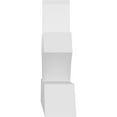 thumbnail image 3 of 96"W x 16"H x 4"D x 4"F, 4/12 Pitch, Richland Architectural Grade PVC Gable Bracket, 3 of 9