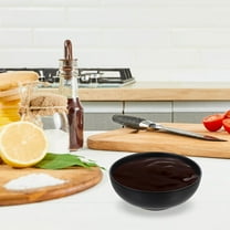 RENACLIPY mine Serving Dishes Soup Serving Bowl Black Matte Finish Cafes Hot Pot 1Set