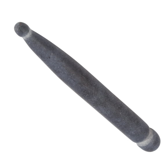 Herramienta Guasha Jadeshay Palo de Masaje Aguja de Piedra Bian Negro 12,9 cm
