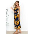 thumbnail image 4 of Chemisier à Fleurs pour Femmes, Robe maxi Jupe, 4 of 7