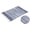 Denim, variant on Handwoven Cotton Washable Reversible Rag Rug with Tassels – 24" x 36" (2' x 3')