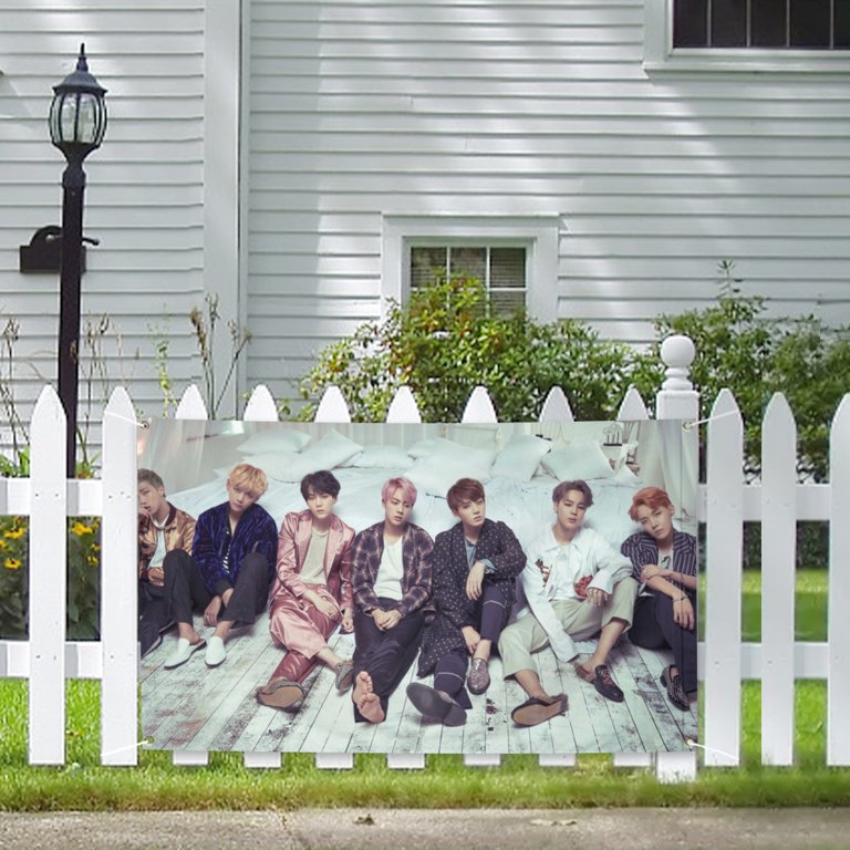 BTS  IMAGE FLAG ［V］ BTS Flag Banner Size 3x5 | eBay