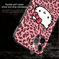thumbnail image 4 of Phone Case For Apple iPhone 14 13 12 11 Pro Max 13 12 Mini XS Max XR X 7 8 6 6S Plus Cover Shell Red Brown Leopard Hello Kitty, 4 of 6