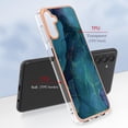 thumbnail image 6 of Nalacover for Samsung Galaxy A35 Marble Pattern Slim Case Compatible with MagSafe Wireless Charging, Soft Silicone/TPU Shockproof Non-Yellowing Lightweight Protective Cover, Green, 6 of 11