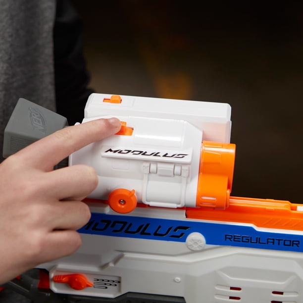 Nerf Modulus Day/Night Zoom Scope, 5X Magnification, Display