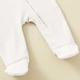 thumbnail image 7 of Gelikeya Baby Boy Clothes Baby Girl Clothes Unisex Rayon Made From Bamboo Toddler Pajamas Newborn Sleepers Footed Pjs (White, 12-18 Months), 7 of 7