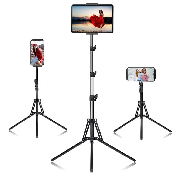 Soporte de trípode SAMHOUSING para iPad y iPhone con 165 cm de altura
