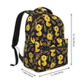 thumbnail image 2 of Balery Ducks Mochila Escolar Impresa, Mochila Ligera para Viajes Casual, Mochila Duradera y Cómoda Multifuncional, Mochila para Laptop-One Size, 2 of 5