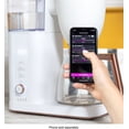 thumbnail image 3 of Café - Cafetera inteligente de goteo de 10 tazas con WiFi - Blanco mate, 3 of 8