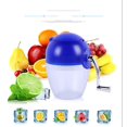 thumbnail image 5 of Máquina de afeitar de hielo manual con arena - Herramienta de cocina esencial Molinillo de hielo de arena manual azul, 5 of 5