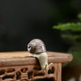 thumbnail image 2 of Manunclaims Snail Bonsai Figurine Innovative Compact Creative Vivid Wide Application Gift Ceramics Small Snail Bonsai Ornaments for Flower Pot, 2 of 7