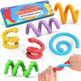 thumbnail image 1 of Bastones sensoriales de silicona DDLuck de Fidget Toys para niños y adultos, 1 of 7