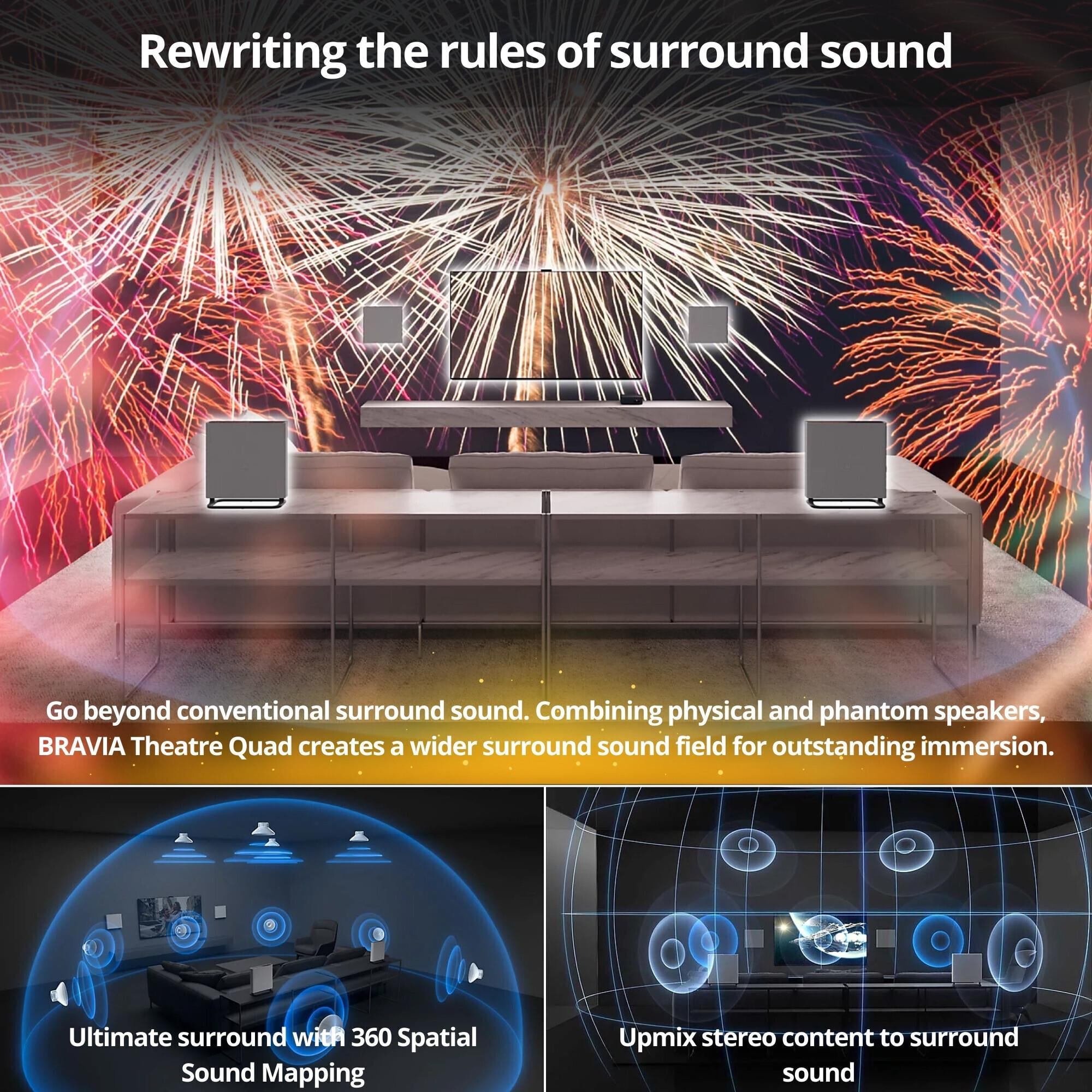 Sony BRAVIA Surround Sound Home Theater Systems, Gray