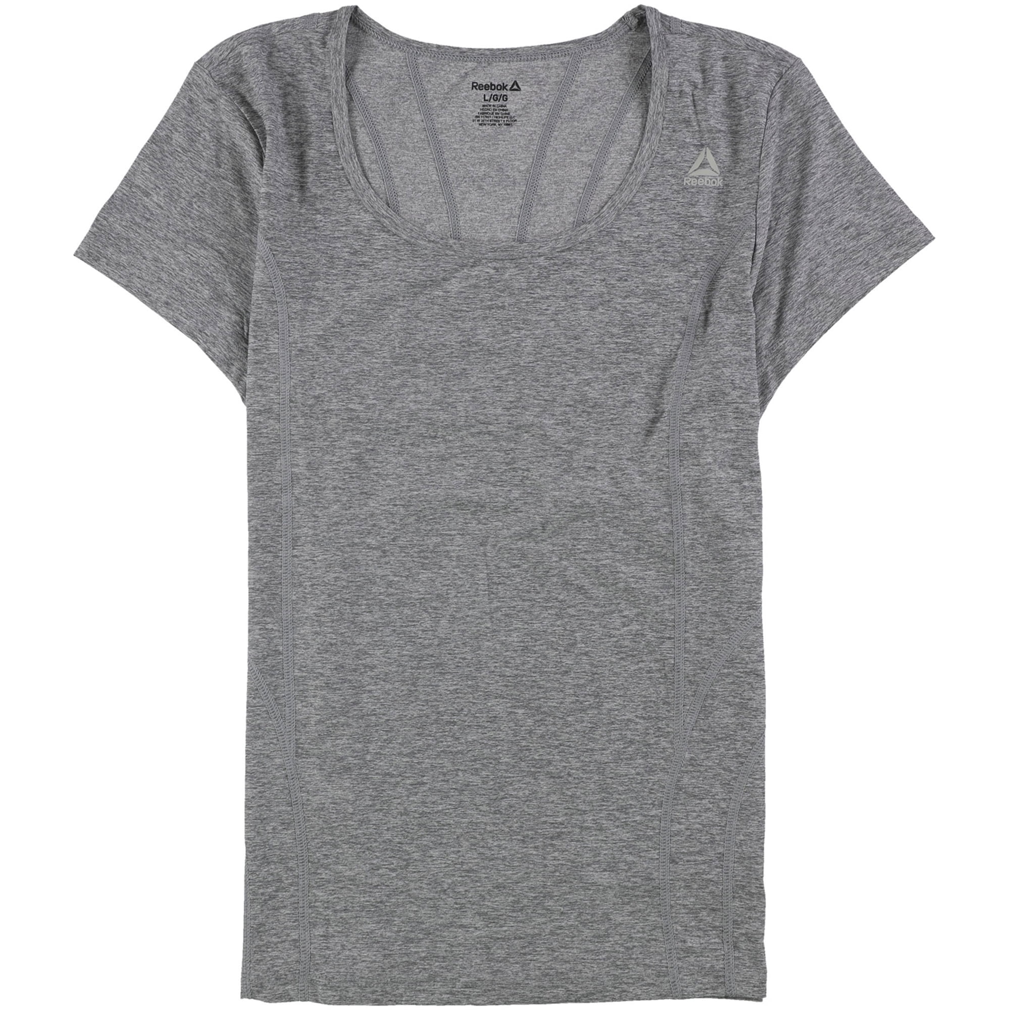 Reebok shirts womens grey discount